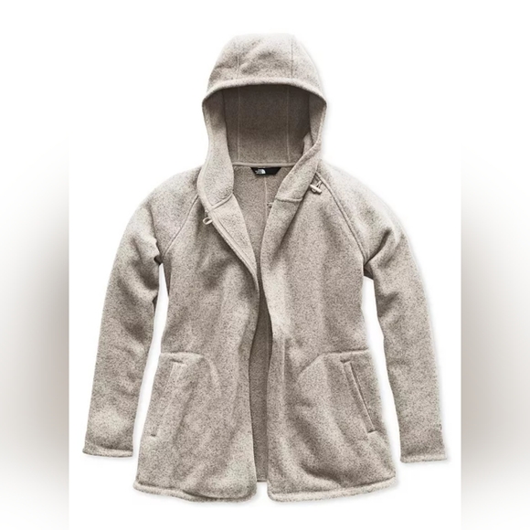 The North Face Heather Gray Wrap Jacket Large - Picture 16 of 16